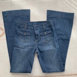 Armani exchange flare jeans , size 2 , NWOT